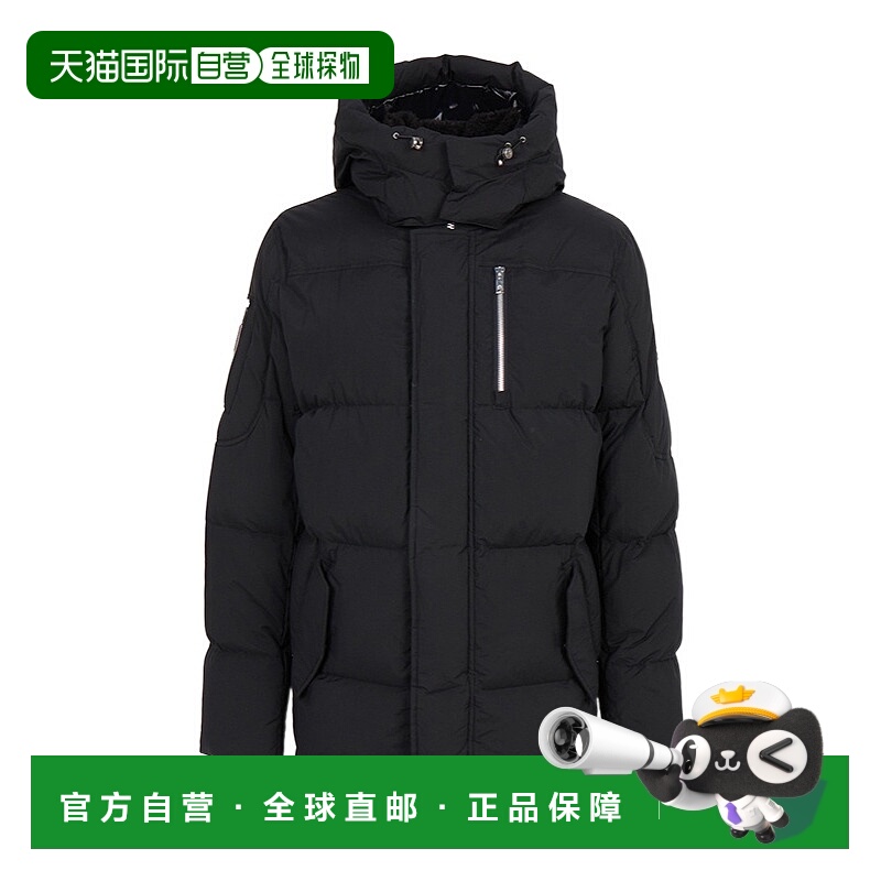 香港直邮MOOSE KNUCKLES 男士外套 M35MJ146H292 AW2025 黑色