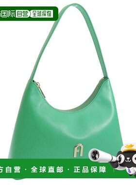 日本直邮FURLA 女士包 斜挎包 皮革 绿色 FURLA DIAMANTE SHOULDE