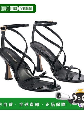 自营 Marion Parke Lottie Patent Sandal - black patent 美国奥