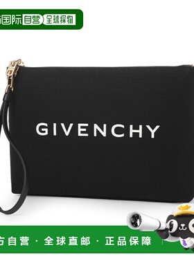 日本直邮Givenchy 男士黑色手拿包 bb60ksb1f1 001