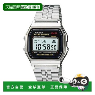 香港直邮CASIO卡西欧简约复古户外A159W-N1同款手表小方块表