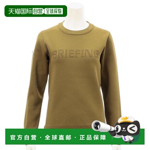 日本直邮BRIEFING 女士圆领针织高尔夫运动衫 BRG223W21 026