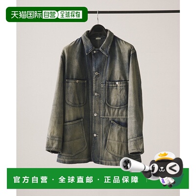 1h可退 日本直邮A PRESSE 男士复古工装连体外套 BSMA4AP0122K