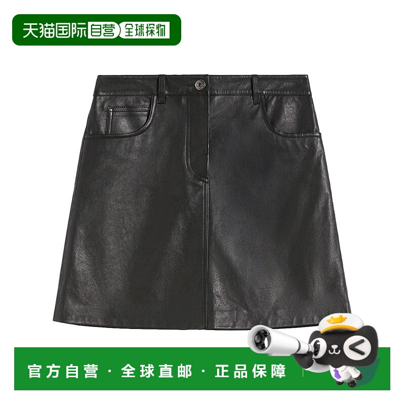 1h可退 香港直邮WEEKEND MAX MARA 女士半身裙 HULL001 AW2025 黑