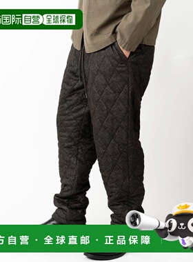1h可退 日本直邮gym master 男女同款 提花绗缝裤 轻薄保暖 中腰