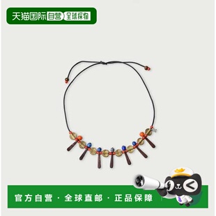 1h可退 蜻蜓玉×皮革项圈 日本直邮45R