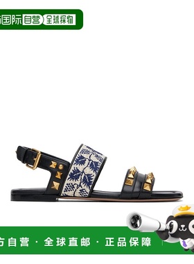 香港直邮VALENTINO 女士凉鞋 WS0LP2CQLCXE SS2025 黑色 County