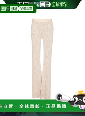 香港直邮PALM ANGELS 女士休闲裤 PWHG026R24KNI0010361 SS2024