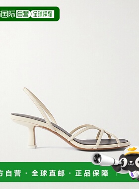 1h可退 香港直邮潮奢 NEOUS 女士 Ibor 皮质露跟凉鞋 00423N10