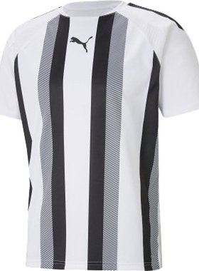 日本直邮PUMA TEAMLIGA 条纹比赛衬衫足球 T 恤 705152-04