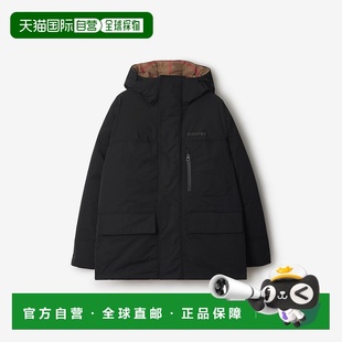 欧洲直邮BURBERRY博柏利经典 格纹可拆卸羽绒服风衣棉服两用外套