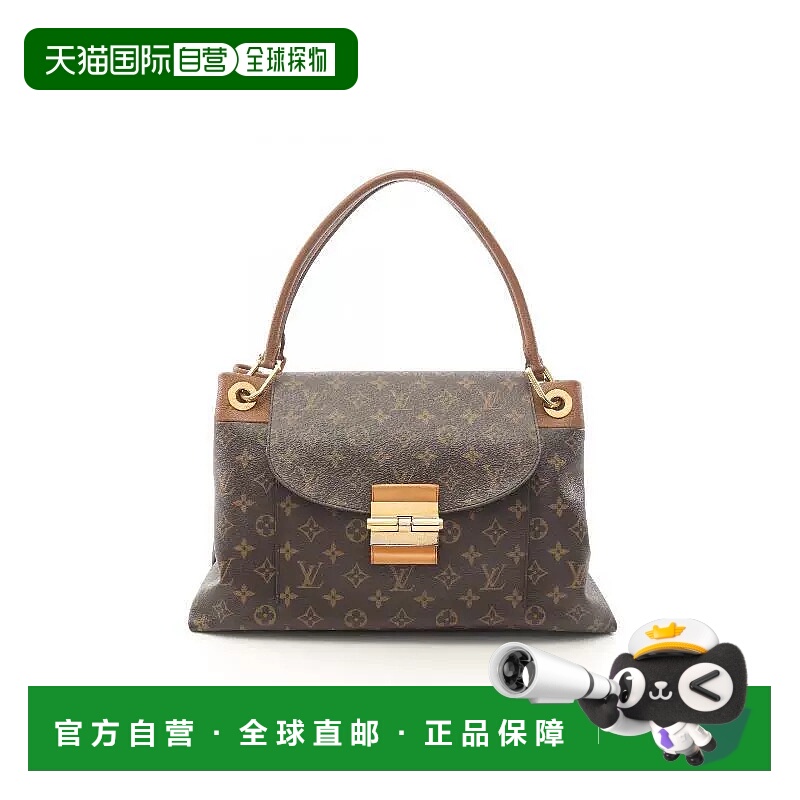 1h可退 日本直邮中古LV路易威登女包B级9新Shoulder bag肩包涂层/