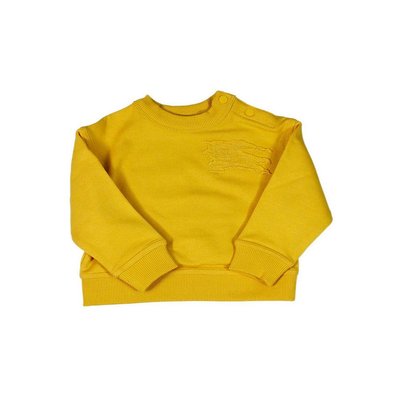 BURBERRY 男童卫衣 8089640A3353 AW2024 黄色 Cotton sweatshirt