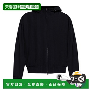 欧洲直邮emporio armani 男士 帽衫运动夹克衫长袖阿玛尼卫衣