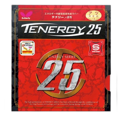 日本直邮Butterfly Tenergy 25 05810-006 红塔马斯乒乓球胶皮