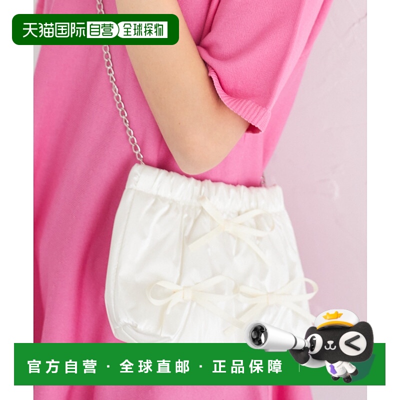 1h可退 日本直邮tocco closet 女士金属感丝带迷你肩包 186185589