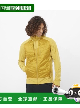 自营欧洲直邮Salomon萨洛蒙 ELIXIR HYBRID系列男士鲜绿色聚酯纤