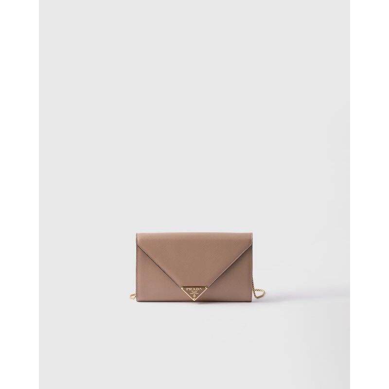PRADA (2025新品) 迷你十字纹皮革包