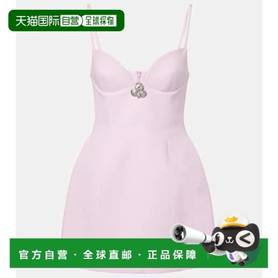 1h可退 香港直邮潮奢 Blumarine 蓝色情人 女士 crêpe 精饰迷你