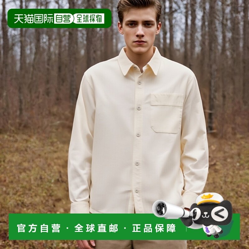 日本直邮 APC 衬衫衬衫外套式衬衫白色男式 APC H02918 COFCN AAC