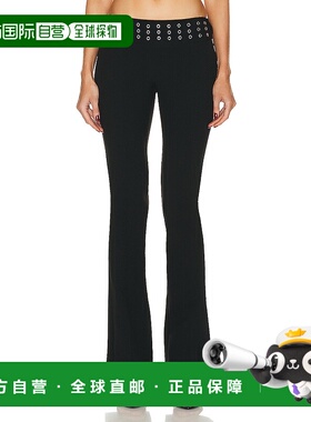 1h可退 香港直邮Blumarine 蓝色情人 女士 阔腿裤子 A322P099A