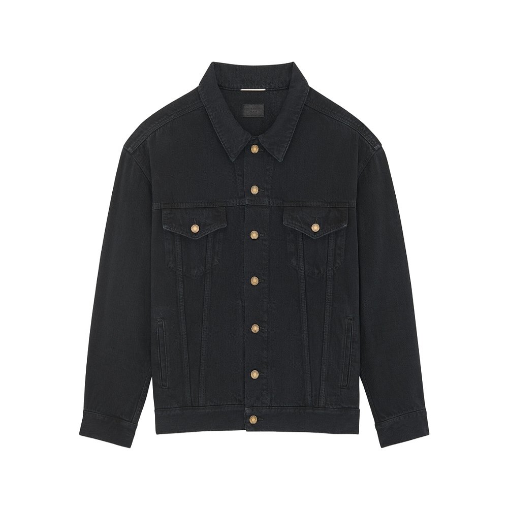 Saint Laurent 圣罗兰 男士 长袖牛仔外套 730958Y16PD