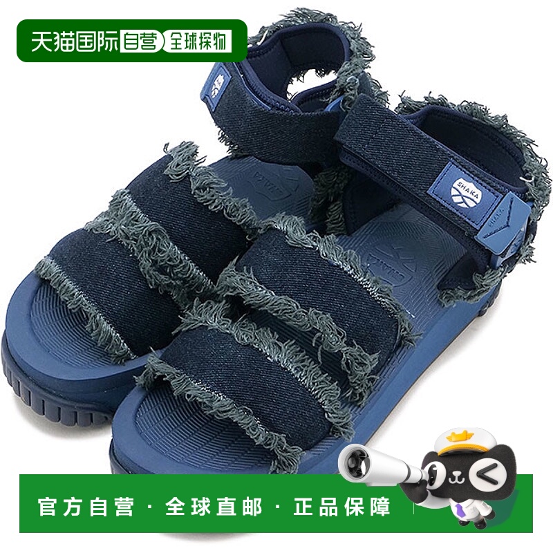 日本直邮SHAKA 凉鞋 Neo Bungee 厚底牛仔布 [SK-317 SS25] NEO B