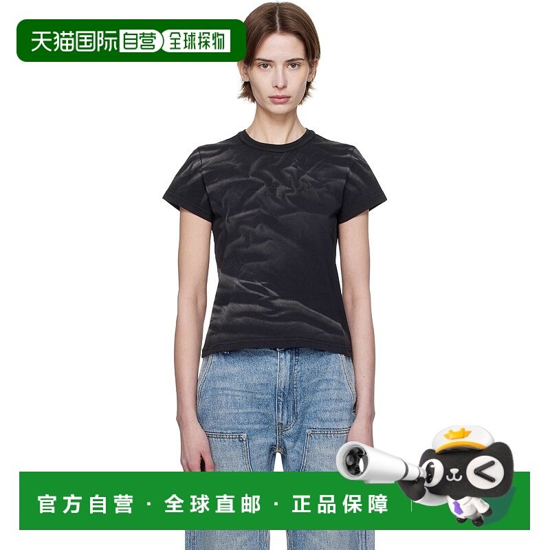 1h可退 香港直邮潮奢 Alexander Wang 亚历山大 王 女士 黑色 Dis