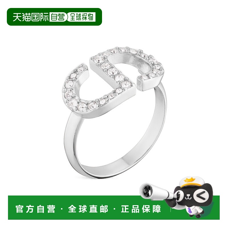 1h可退 香港直邮DIOR 女士戒指 R1508WOMCYD001 AW2023 白色 小 C