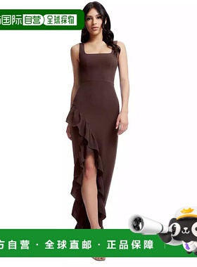 1h可退 【美国直邮】Dress the Population 女士 Charlene 荷叶边