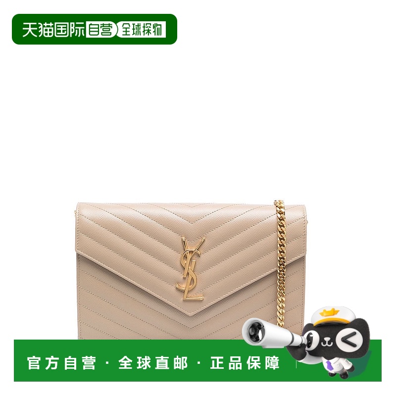 1h可退 香港直邮潮奢 Saint Laurent 圣罗兰 女士 Envelope斜挎包