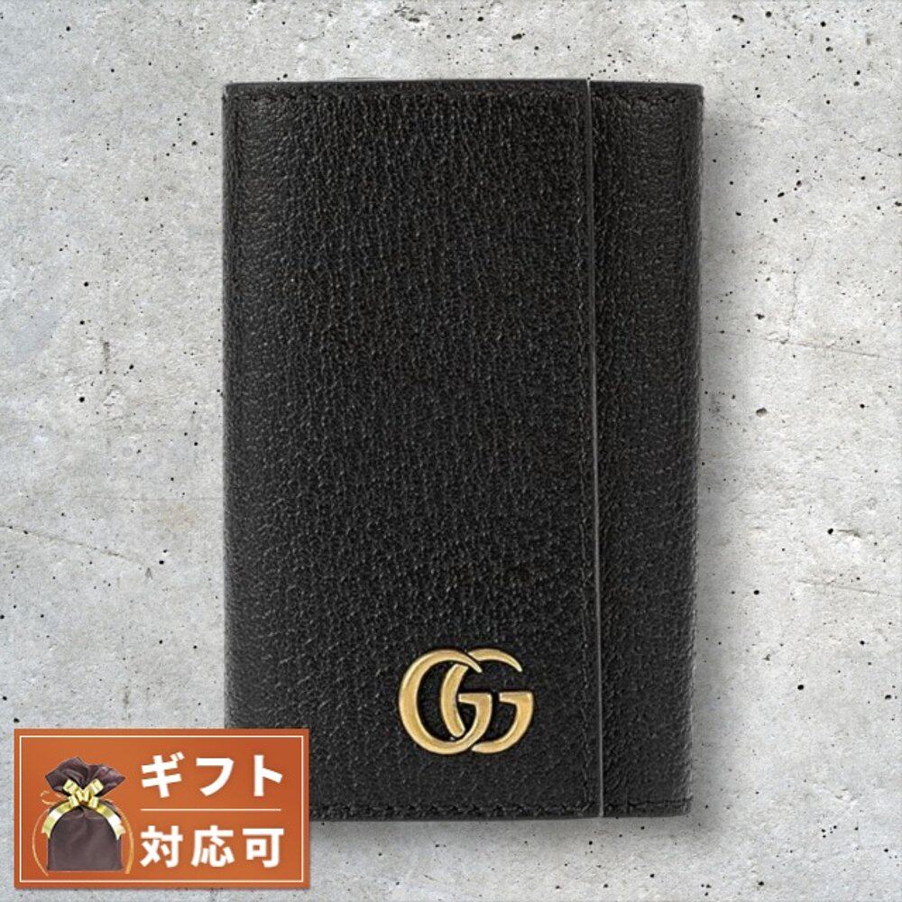 日本直邮GUCCI 女士钥匙包 435305-DJ20T-1000 黑色
