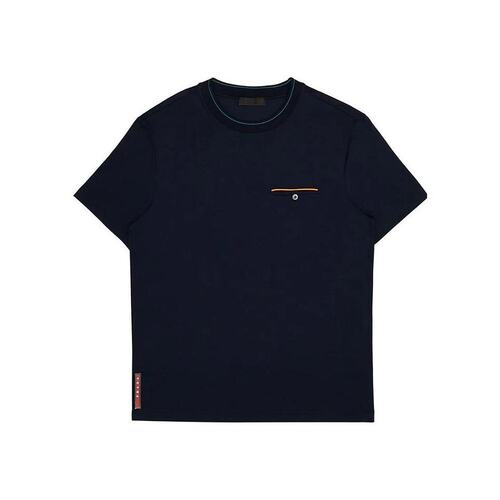 Prada 徽标图案T恤 SJN1984UU