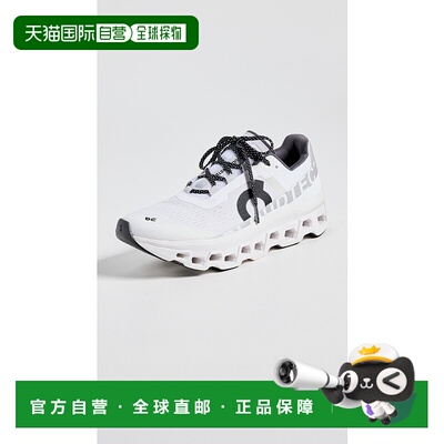 1h可退 香港直邮On 女士 Cloudmonster 运动鞋 white白色 舒适时