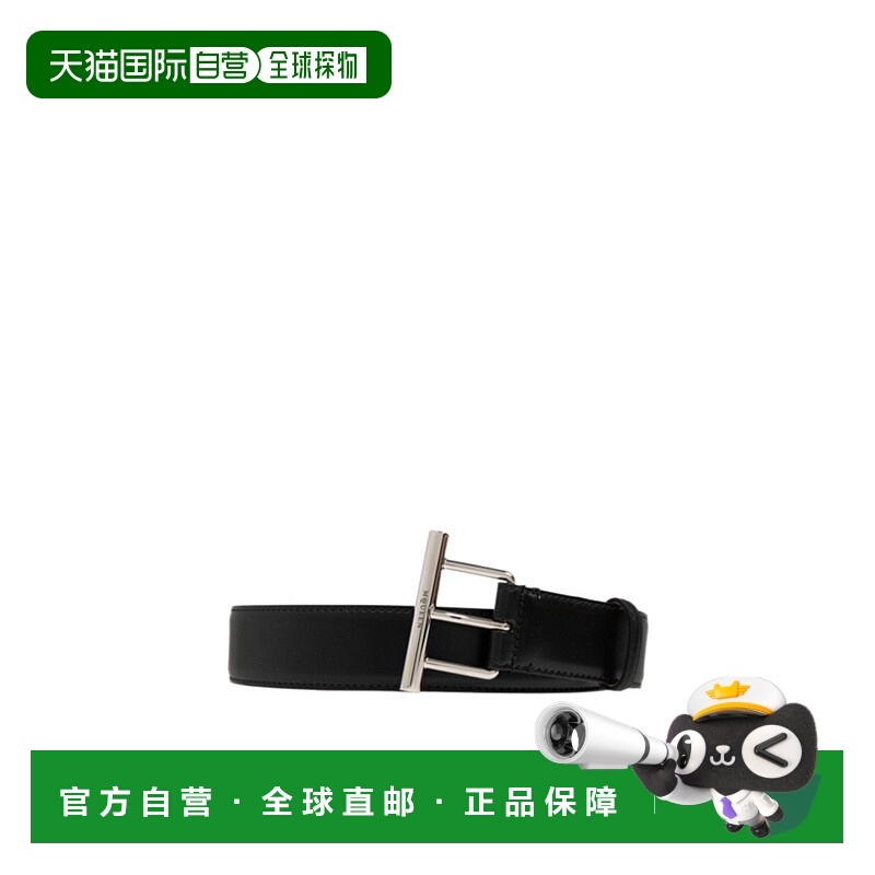 1h可退 香港直邮alexander mcqueen 男士 腰带牛皮皮带