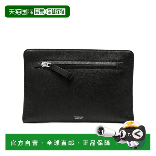 1h可退 香港直邮TOM FORD 男士手拿包 YH0787LGO324NAA AW2026 黑