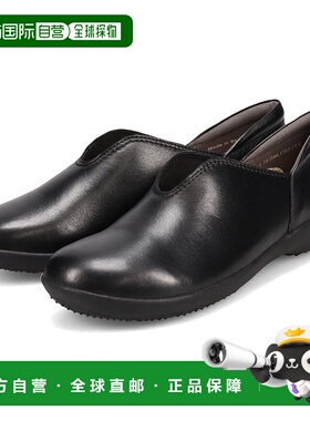 【日本直邮】MODELLO V-cut软斜休闲鞋DML7103（黑色）厚底一脚蹬