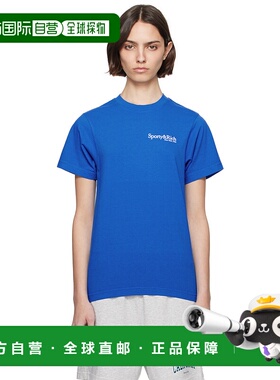 1h可退 香港直邮潮奢 SPORTY & RICH 女士 海军蓝 Health is Weal