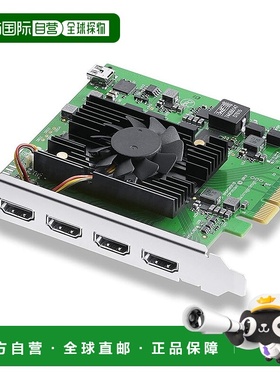 【日本直邮】Blackmagic Design 调谐器采集卡BM-BDLKDVQDHDMI4K