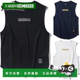 日本直邮Spalding Sports 男女士无袖上衣印有 Michigan Tiny 标S