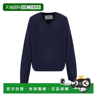 男士 COEUR 徽标羊毛 UKS244KN00 香港直邮Ami 羊绒毛衣 Paris