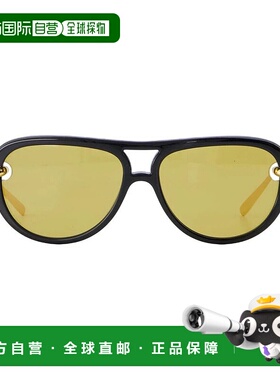 1h可退 香港直邮BOTTEGA VENETA 女士眼镜 BV1418S SS2026 黄色 B