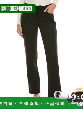 自营Jones New York Lexington直筒裤-黑色 美国奥莱直发