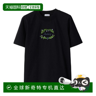 香港直邮Burberry 80979101博柏利针织 棉质短袖 T恤
