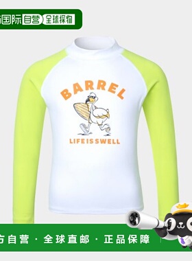 韩国直邮BARREL 儿童儿童泳衣B3SKWRG008NGN KIDS SUNSET FLAMING