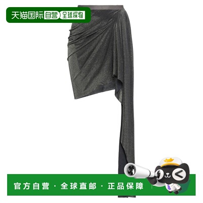 1h可退 【美国直邮】RICKOWENS女士半身裙蕾丝休闲百搭潮流时尚舒