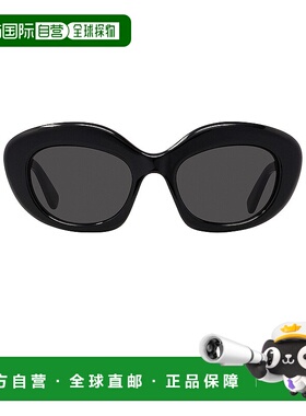 1h可退 香港直邮LOEWE 罗意威 女士 Curvy 太阳眼镜 LW40153I51