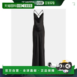 香港直邮NORMA 女士 KAMALI 卡玛丽 缎面吊带连衣裙 诺玛 1h可退