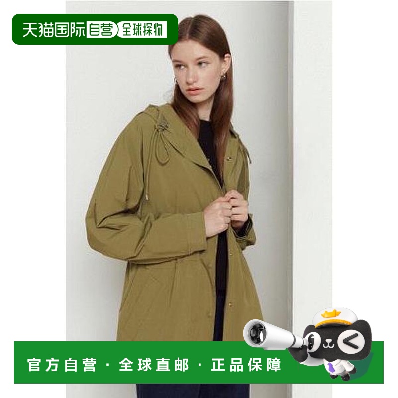 韩国直邮THE IZZAT 女式弦线细节连帽毛衣 IM9A0JP10SG