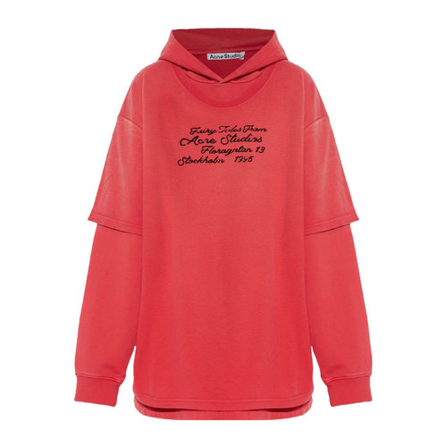 1h可退 ACNE STUDIOS 女士针织衫 AI0177AZT AW2025 红色 长袖连